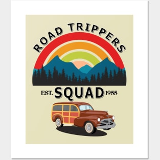 Road Trippers Squad, EST. 1955 Posters and Art